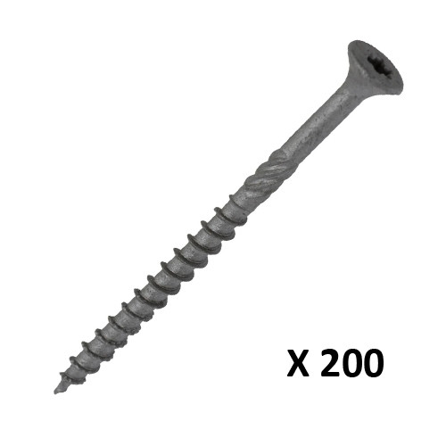 Dynaplus Universeelschroef AR-Coating platkop Torx T25 Ø 5,0 x 80/42 mm