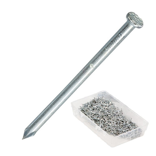 Nagels platte kop verzinkt Ø 2,4 x 45 mm, 200 gram