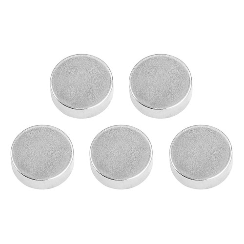Neodym 6,0 kg magneet rond Ø 14 x 5 mm, 5 stuks