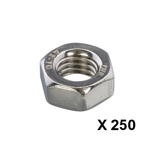 Zeskantmoer RVS-A2 DIN934 M3