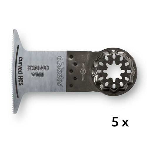 Fein eBlades Standard Curved zaagblad 65 x 50 mm Starlock, 5 stuks
