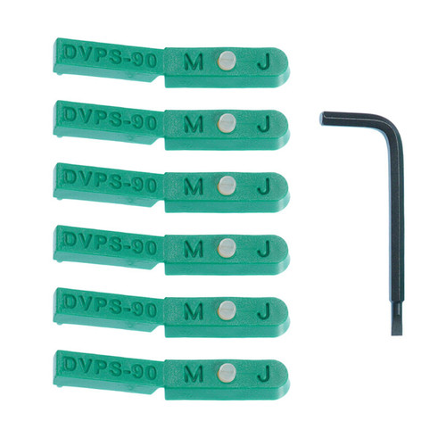 MicroJig MatchFit Pop-Stop werkbankaanslag, 6 stuks