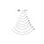 Pfeil 8a-16 kort gekropte guts, gebogen snede 16 mm