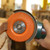 Saburrtooth schijfrasp Ø 100 mm vlak oranje/extra grof