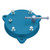 Draaiplateau voor Heuer bankschroef 100 mm