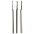 Proxxon spiraalboren 1,0 mm, 3 stuks