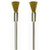 Proxxon messing penseelborstels 8 mm, 2 stuks