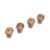 Wolfcraft deuvelfix centreerpunten Ø 8 mm, 4 stuks