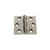 Meubelscharnier 30 x 30 mm nikkel