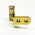 Meubelscharnier messing dubbel gekropt 40 x 16 mm