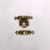 Sigarenkistsluiting 24,5 x 6 mm vermessingd