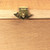 Vioolkistsluiting met vaste draaisleutel 33,5 x 33 mm vermessingd