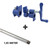 Peaktool pijpklem inclusief 3/4″ stalen pijp 1,65 meter