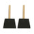 Chestnut schuimkwasten 100 mm, 2 stuks