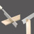 Zaagblad voor Gyokucho 372 Tatebiki Noko Dozuki Style crosscut en rip cut zaag 240 mm