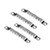 Zaagtandhangers 55 mm verzinkt, 4 stuks
