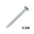 Dynaplus Universeelschroef VZ platkop Torx T10 Ø 3,0 x 16 mm