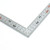 Shinwa Japanse winkelhaak rvs 8x maataanduiding 250/500 mm