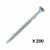 Dynaplus MDF schroef VZ platkop Torx T15 Ø 3,5 x 50/28 mm