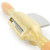 Peaktool/ Luban spookschaaf rond brons kersenhout
