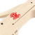 Klemmsia hold-down lijmtang 250 x 110 mm gaten Ø 19 mm
