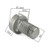 Klemmsia hold-down lijmtang 250 x 110 mm gaten Ø 25,4 mm
