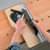 Veritas 'Shooting Board' met verstekgeleider en track 600 mm rechts