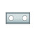 Hm wisselmes 49,5 x 12 mm voor frees met wisselmessen