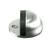 Deurbuffer voor vloermontage rvs look Ø 45 mm