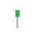 Saburrtooth stiftrasp cilinder groen/grof Ø 6 x 13 mm