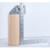 Shinwa Japanse metalen stop/klem voor winkelhaken 15 mm