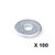 Carrosseriering verzinkt DIN9021 M5 (5,3 x 15 x 1,2 mm)