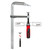 Bessey GZ4012KG stalen lijmtang 400 x 120 mm met opklapbare greep