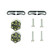 Bow Products AP4 AnchorPRO geleidingset 16 mm kort