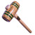 Thor houten hamer rond 525 gram