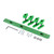 MicroJig Zeroplay Miter Bar strip met zwaluwstaartschroeven voor 360° glijtafel