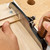 Veritas miniatuur shooting board schaaf rechtshandig