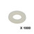Sluitring nylon DIN125A M4 (4,3 x 9 x 0,8 mm)