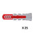 Fischer DuoPower pluggen Ø 12 x 60 mm