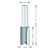 Hm Amaxx Economy 606-8 groeffrees Ø 14 x 20 mm (schacht 8 mm)