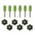 Bow Products set uitzetbare 'dogs', 6 stuks