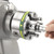 Record Power Victory chuck M33 x 3,5 met VersaLock basis- en extra klauwen