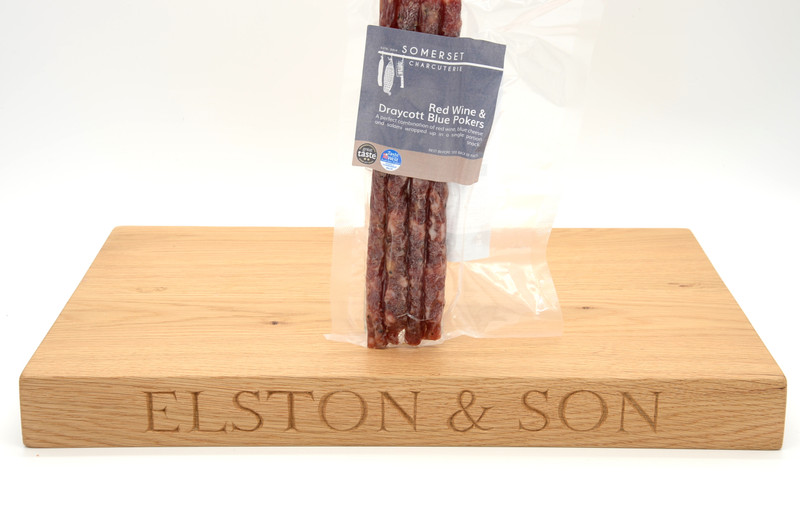 Elston & Son Somerset Red Wine and Draycott Blue Pokers