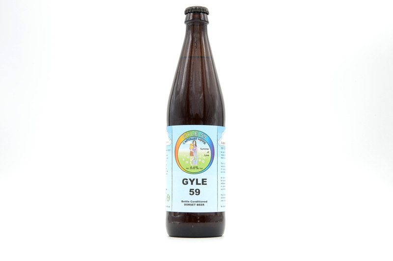 Gyle 59 Beer Capitalist Hippie Summer of Love- front