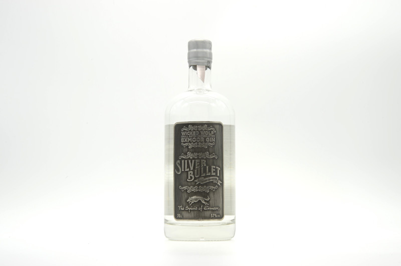Wicked Wolf Gin Silver Bullet Gin- front