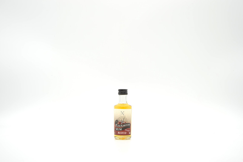 Exmoor Distillery Blackmoor Rum Spiced Miniature 5cl bottle