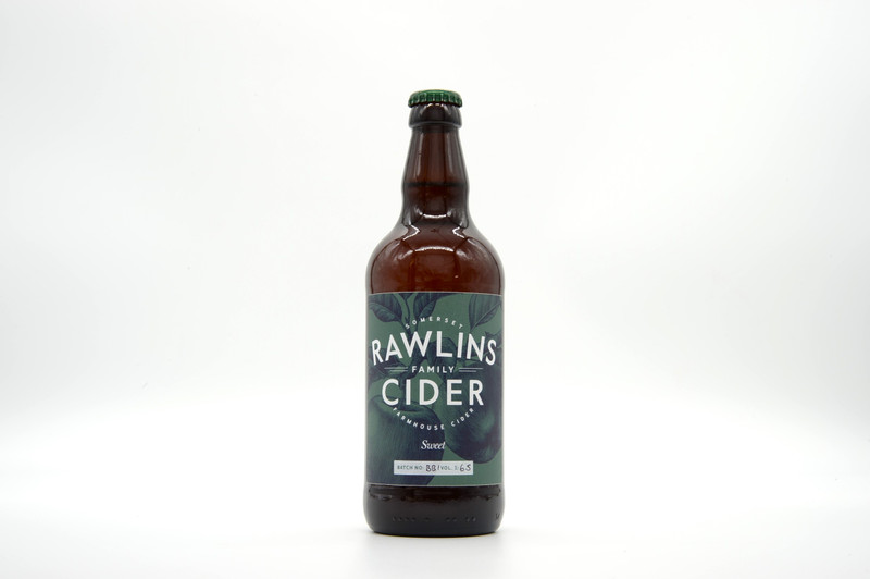 Rawlins Family Sweet Cider 500ml bottle front
