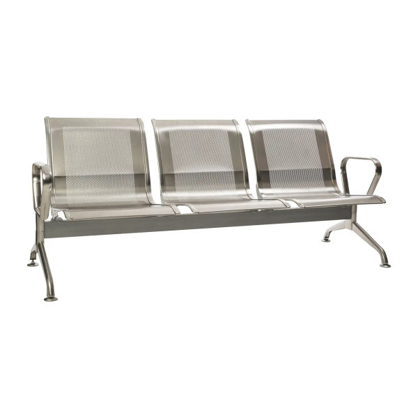Stainless Steel Airport Bench Three Seater Bum-Seating (Pty) Ltd 8426.09