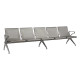 Die Cast Aluminium Airport Bench Five Seater Bum-Seating (Pty) Ltd 19000