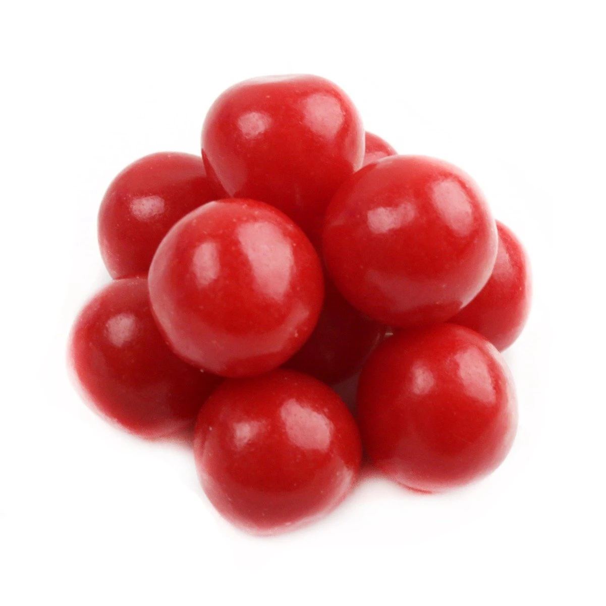 Numerous vibrant red Jelly Belly Cherry Sour Balls, tart, sweet, and tangy, ideal for parties and delightful treats.